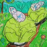 Рисунок "Волшебный сад" на конкурс "Второй конкурс детского рисунка по 3-й серии "Волшебные Сны""
