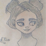 Рисунок "девочка карандашом" на конкурс "Конкурс творческого рисунка “Свободная тема-2020”"