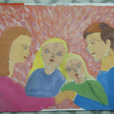 Рисунок "Моя любимая семья" на конкурс "Конкурс творческого рисунка “Моя Семья - 2019”"