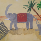Рисунок "День защиты слонов в зоопарках"