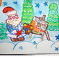 Рисунок Деда мороза, Виктория Лондарева, 11 лет