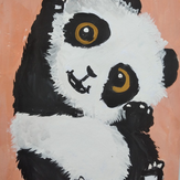 Рисунок "Панда" на конкурс "Конкурс творческого рисунка “Свободная тема-2021”"