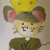 Рисунок "Крысёнок"