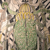 Рисунок "Майский жук" на конкурс "Конкурс детского рисунка "Любимое животное - 2018""