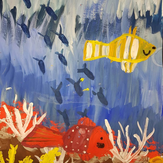 Рисунок "Подводный мир" на конкурс "Конкурс творческого рисунка “Свободная тема-2019”"