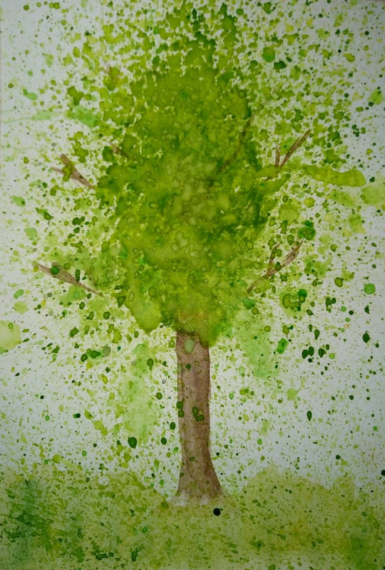Детский рисунок - дерево