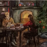 Рисунок "В ожидании новогоднего чуда" на конкурс "Конкурс детского рисунка "Новогоднее Настроение - 2021""