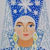 Рисунок "Снежная королева"