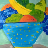 Рисунок "любимые фрукты" на конкурс "Конкурс творческого рисунка “Свободная тема-2019”"
