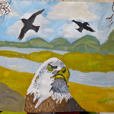 Рисунок "Орел" на конкурс "Конкурс творческого рисунка “Свободная тема-2020”"