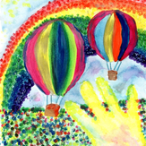 Рисунок "На вытянутой руке" на конкурс "Конкурс детского рисунка “Как я провел лето - 2020”"