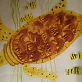 Рисунок "Черепаха" на конкурс "Конкурс детского рисунка "Любимое животное - 2018""