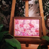Рисунок "Розовый сад"