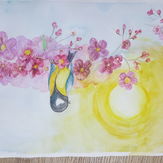 Рисунок "Весна" на конкурс "Конкурс творческого рисунка “Свободная тема-2019”"