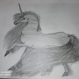 Рисунок "Серая лошадка"