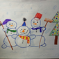 Весёлые снеговики, Михаил Николаев, 6 лет