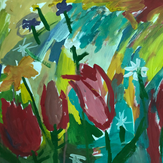 Рисунок "Цветочное поле"