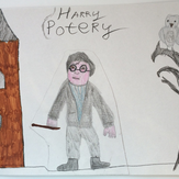 Рисунок "Гарри Поттер" на конкурс "Конкурс творческого рисунка “Свободная тема-2019”"