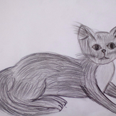 Рисунок "Кошечка"