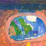 Рисунок "Наша Планета" на конкурс "Конкурс творческого рисунка “Свободная тема-2019”"