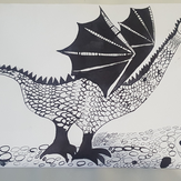 Рисунок "Сказочный Дракон" на конкурс "Конкурс детского рисунка “Невероятные животные - 2018”"
