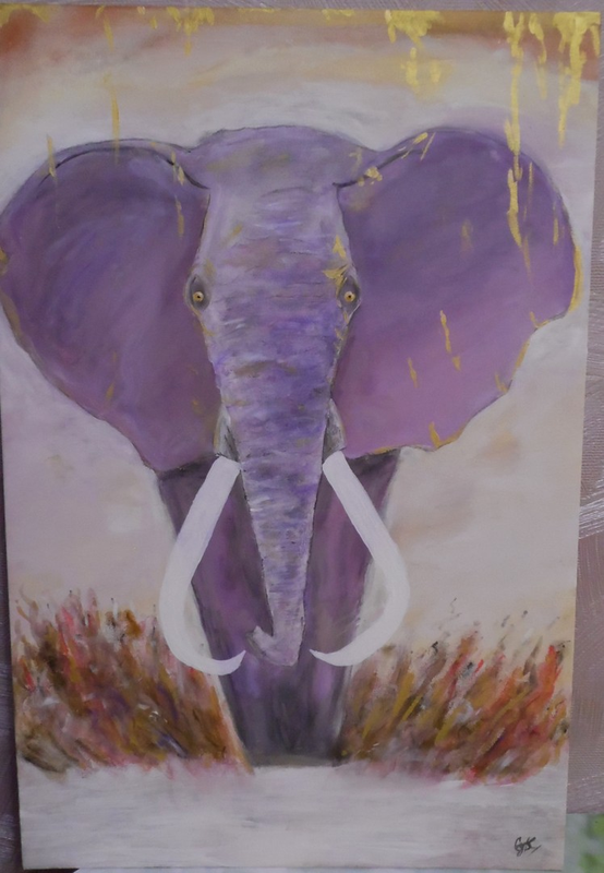 Детский рисунок - Elephant