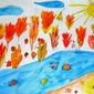 Осенняя река, Вероника Гладышева, 6 лет