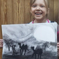 Верблюды, Дарья Юдакова, 7 лет