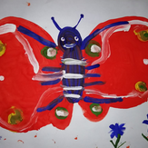 Рисунок "Мне приснилась бабочка" на конкурс "Конкурс творческого рисунка “Свободная тема-2019”"