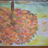 Рисунок "Осень на урале" на конкурс "Конкурс детского рисунка “Сказочная осень - 2018”"