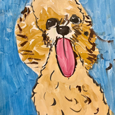 Рисунок "Пёс" на конкурс "Конкурс творческого рисунка “Свободная тема-2024""
