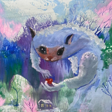 Рисунок "Дух леса дарящий любовь" на конкурс "Конкурс творческого рисунка “Свободная тема-2022”"