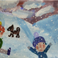 Первый снег, Куннэй Саввина, 9 лет