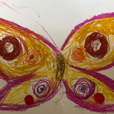 Рисунок "Бабочка Элина"