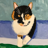 Рисунок "Кошка Полина"