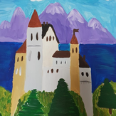 Рисунок "Волшебный замок" на конкурс "Конкурс творческого рисунка “Свободная тема-2020”"