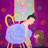 Рисунок "Маленькая балерина" на конкурс "Конкурс детского рисунка “Когда я вырасту... 2018”"