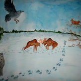 Рисунок "Природа зимой" на конкурс "Конкурс творческого рисунка “Свободная тема-2020”"