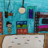 Рисунок "Мир Toca Life World" на конкурс "Конкурс детского рисунка "Миры компьютерных игр""