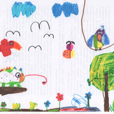 Рисунок "Тропический лес" на конкурс "Конкурс творческого рисунка “Свободная тема-2021”"