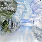 Рисунок "Зима"