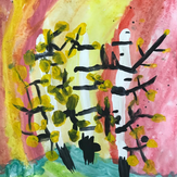 Рисунок "Сказочный лес" на конкурс "Конкурс детского рисунка “Сказочная осень - 2018”"