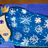 Рисунок "Мадмуазель -зима" на конкурс "Конкурс “Новогодняя Магия - 2020”"