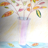Рисунок "Осенние ветки"