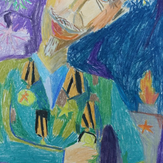 Рисунок "Портрет дедушки ветерана" на конкурс "Конкурс детского рисунка “75 лет Великой Победе!”"