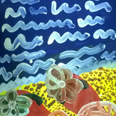 Рисунок "Хочу на море" на конкурс "Конкурс детского рисунка “Города - 2018” вместе с Erich Krause"