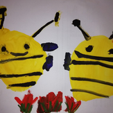 Рисунок "Весёлые пчёлки" на конкурс "Конкурс творческого рисунка “Свободная тема-2019”"