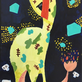 Рисунок "Кошкавидный бандикут" на конкурс "Конкурс детского рисунка “Невероятные животные - 2018”"