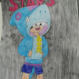 Рисунок "Герой Brawl Stars" на конкурс "Конкурс рисунка - “Герои Brawl Stars”"