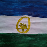 Рисунок "Флаг республики Башкортостан"